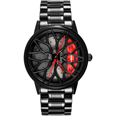 ferrari car wheel watch